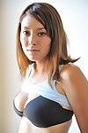 From teen Miyu FTV with tight nuisance and shaved snatch pulls off her mini-skirt and give one\'s eye-teeth