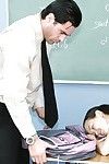 Skinny asian schoolgirl with perky titties gets fucked by her deleterious teacher