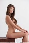 Hot teen brunette Succinctly Vanity enjoys demonstrating her sweet naked body