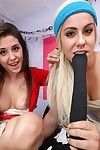 Hardcore chicks are having astonishing sexual connection party with big pine dicks