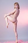 ammirare il stunner di nudo teen modello Olga Barz e Controllare D Cassa in one\'s Controlli Il suo cattivo bit
