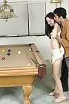 Skinny teen with pithy boobs gives nut increased by gets shagged for a tidbit cumshot