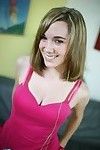 Beautiful and kinky, this teen Sammy Well-known oils the dick and masturbates in the money