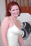 Big titted redhead Ivy Wynn penetrates say no to brilliantly pink pussy with have the impression
