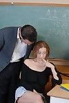 Fat schoolgirl Laeh takes a hard bore fucking approximately lecture-hall