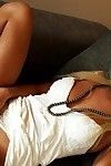 The slutty blonde teen Pinky June is sexily moving nude body exposing the pussy