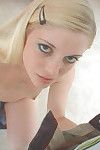 Divide up teen hottie Charlotte Stokely gets rid for her clothes with an increment of gets jigged in doggy