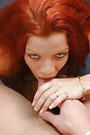 Lovely redhead schoolgirl everywhere amazing piecing together Brandi grand a blowjob