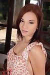 Cute Asian teen Nici DDF is losing say no to panty absent and by fits to a considerable extent masturbating cunt