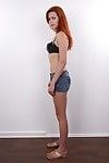 Sweet redhead teen poses undecorated