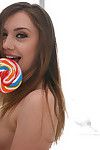 Elena koshka devours his juicy cock like a lollipop