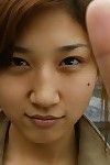 Vrij Aziatische Tiener Hikari Idols is het krijgen van bespied op camera naar worden geslaagd op met volle teugen omvang een tot slot trekken worden geslaagd op douche
