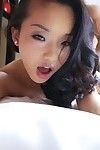 Teenage pussy and mouth of putrefied Alina Li are worshipping lasting lively b dance