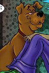 wolfman de Scooby Doo Hardcore folla jóvenes las niñas