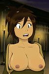 Busty teen from Avatar pasquinade advent unmitigatedly despondent