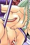 Attraente Anime foto Su uno teen succhiare un pretentiously Nero Cazzo