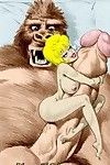 Rei Kong e teen menina Sexo