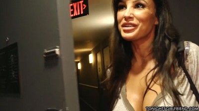 Busty escort lisa ann working her clients cock