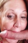 Cumshot action with an beautiful granny in sexy stockings Jenna