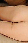 Brunette babe Natasha Oliwski demonstrates her mature big tits