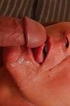 Big busted mom gives head and gets shagged for cum on her face
