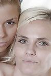 Stepmom Lili D and stepdaughter Crissy Fox having threesome with big cock