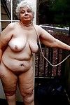 Amateur grannies showing off their big boobs