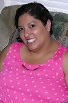 Big breasted latina bbw modeling nude at homemade amateur nude modeling shoot -
