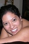 Big breasted latina bbw modeling nude at homemade amateur nude modeling shoot -