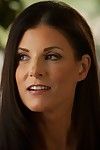 Brunette india summer banged by her hunky lover