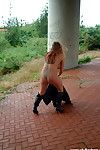 Ginas busty public nudity and amateur milf