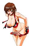 Sexy anime pics makes hot milf teacher to start rub her cunt