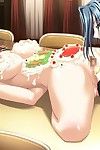 Dulce MILF Con enorme Tetas disfruta viendo Anime porno Fotos